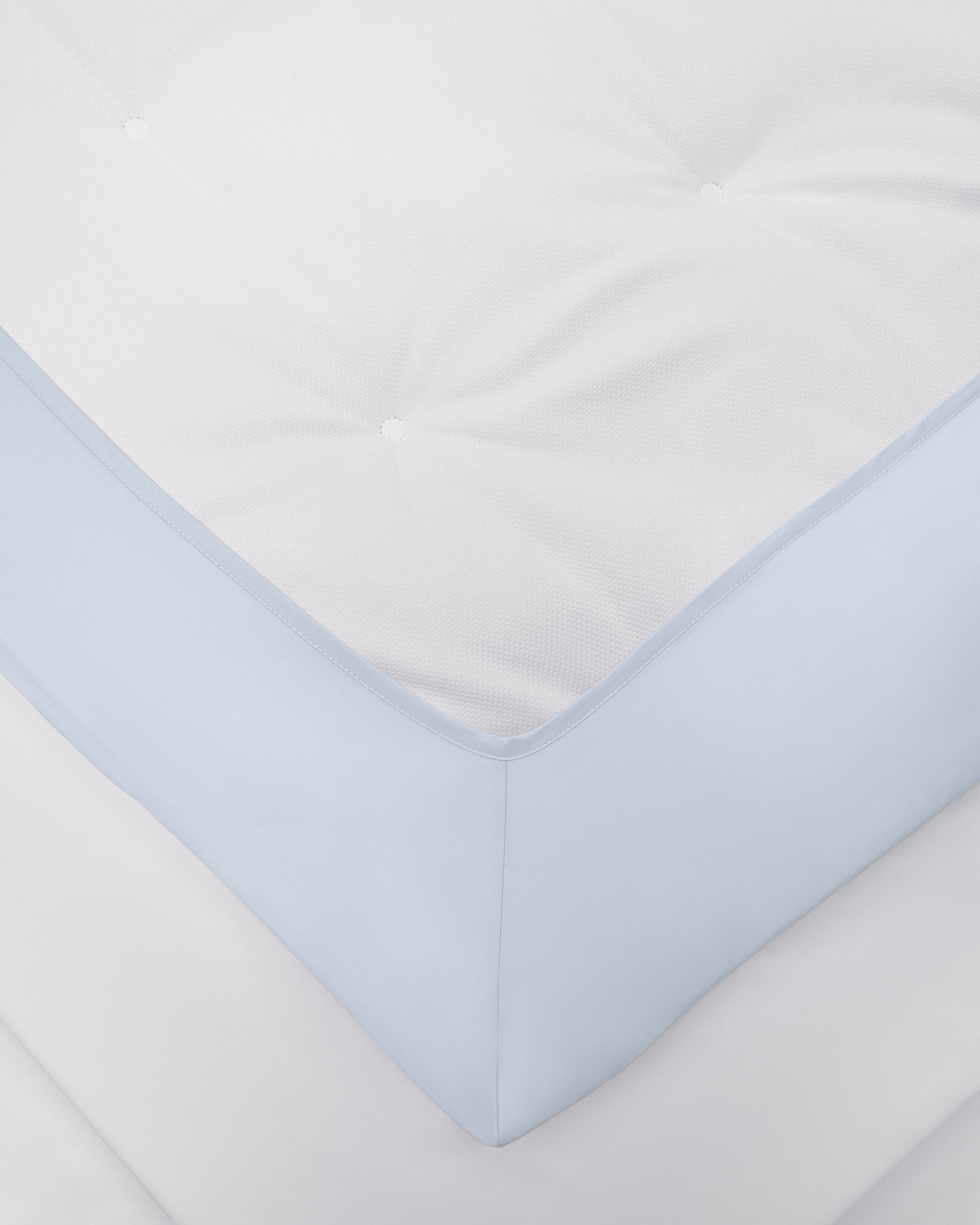 Shade Satin Kuvertsytt underlakan Ice Blue