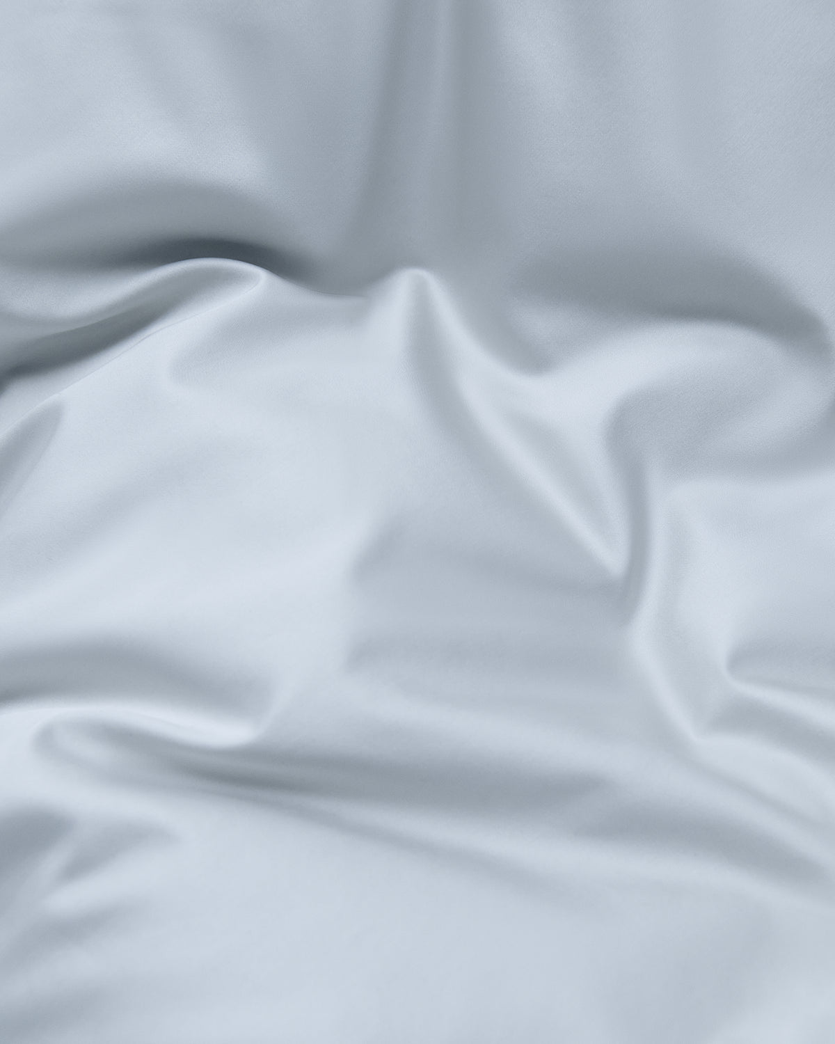 Shade Satin bäddset Ice Blue, singelpåslakan 150x210 cm