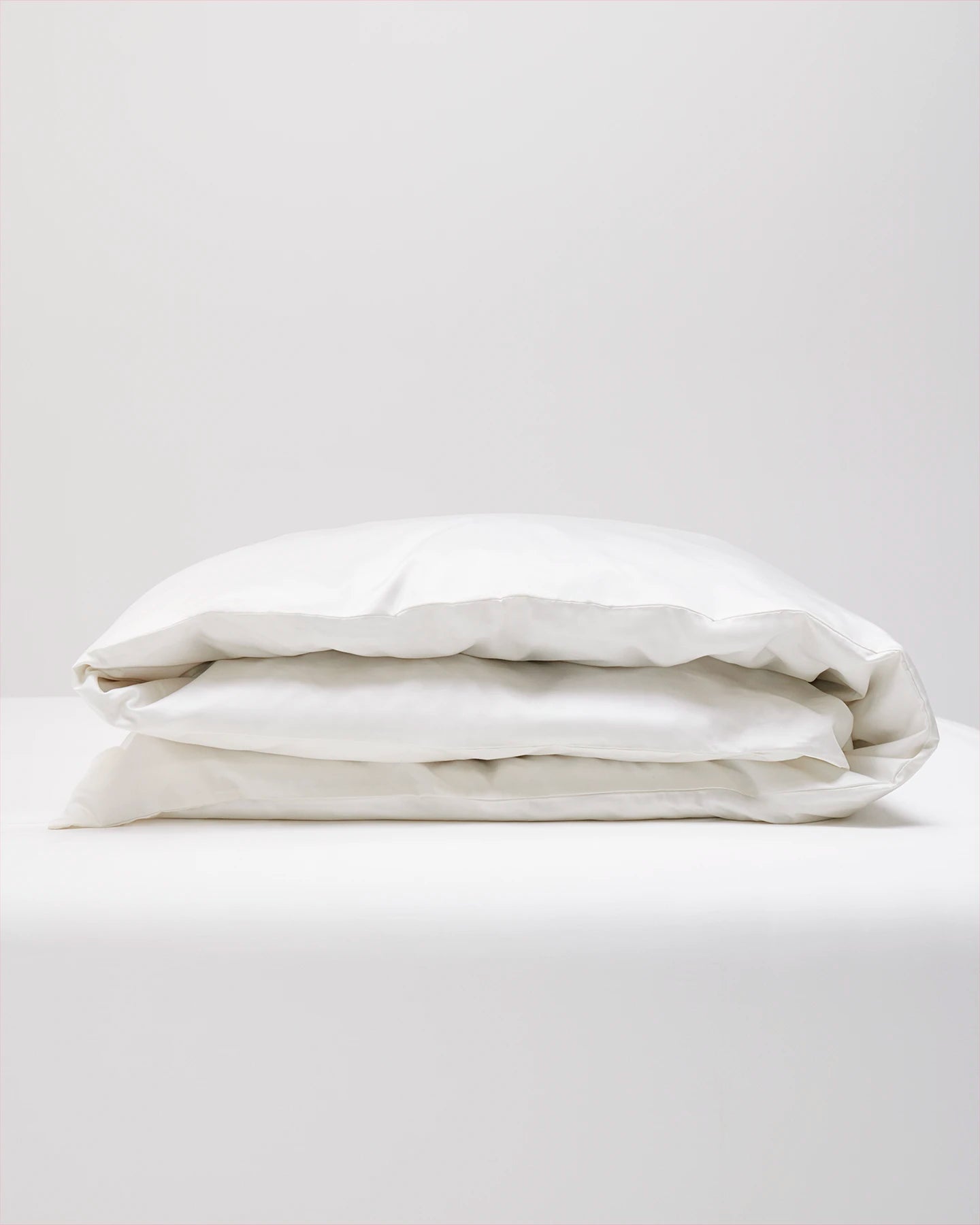 Shade Satin Påslakan Crisp White