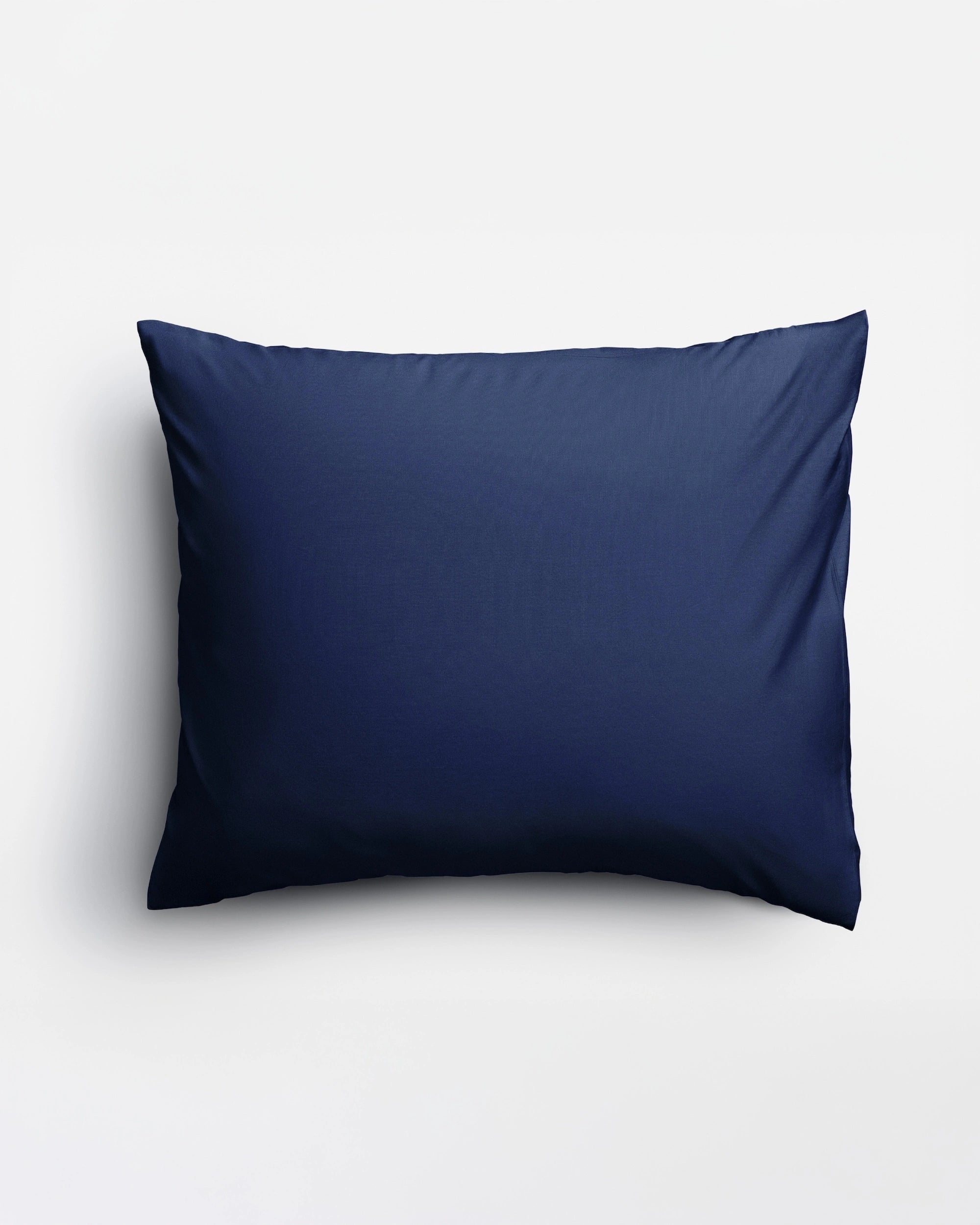 Naked Percale Örngott Deep Blue