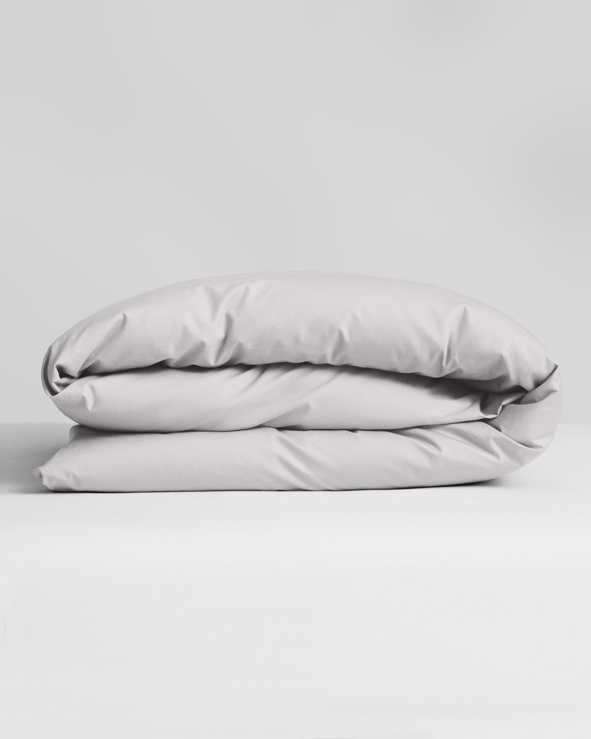 Naked Percale Påslakan Mist Grey