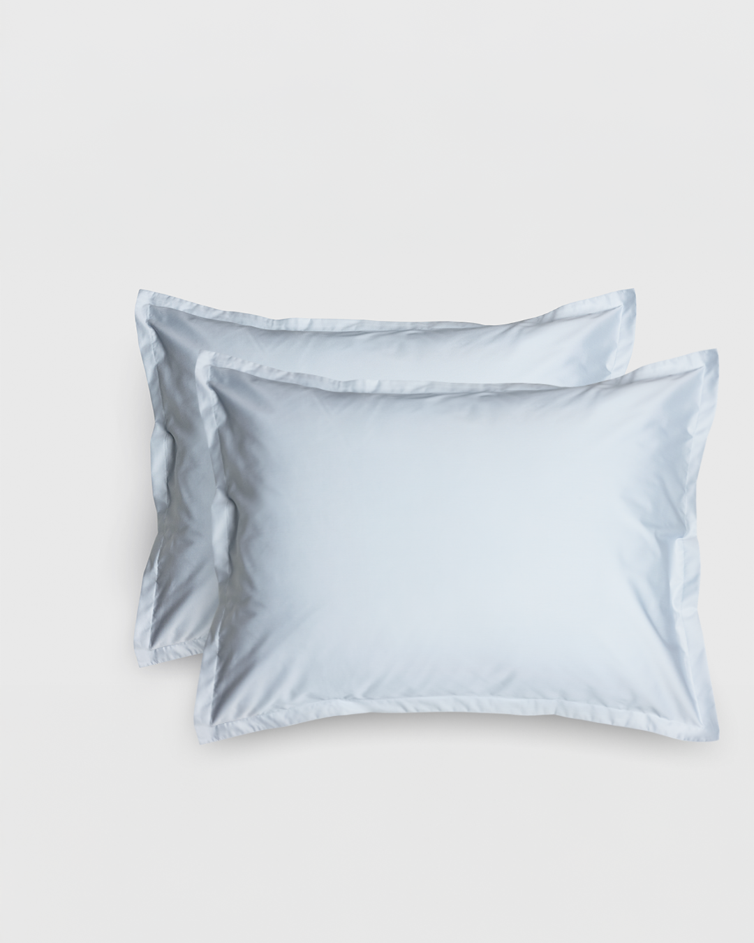 2-pack Shade Frame Satin Örngott, Ice Blue - Ogland