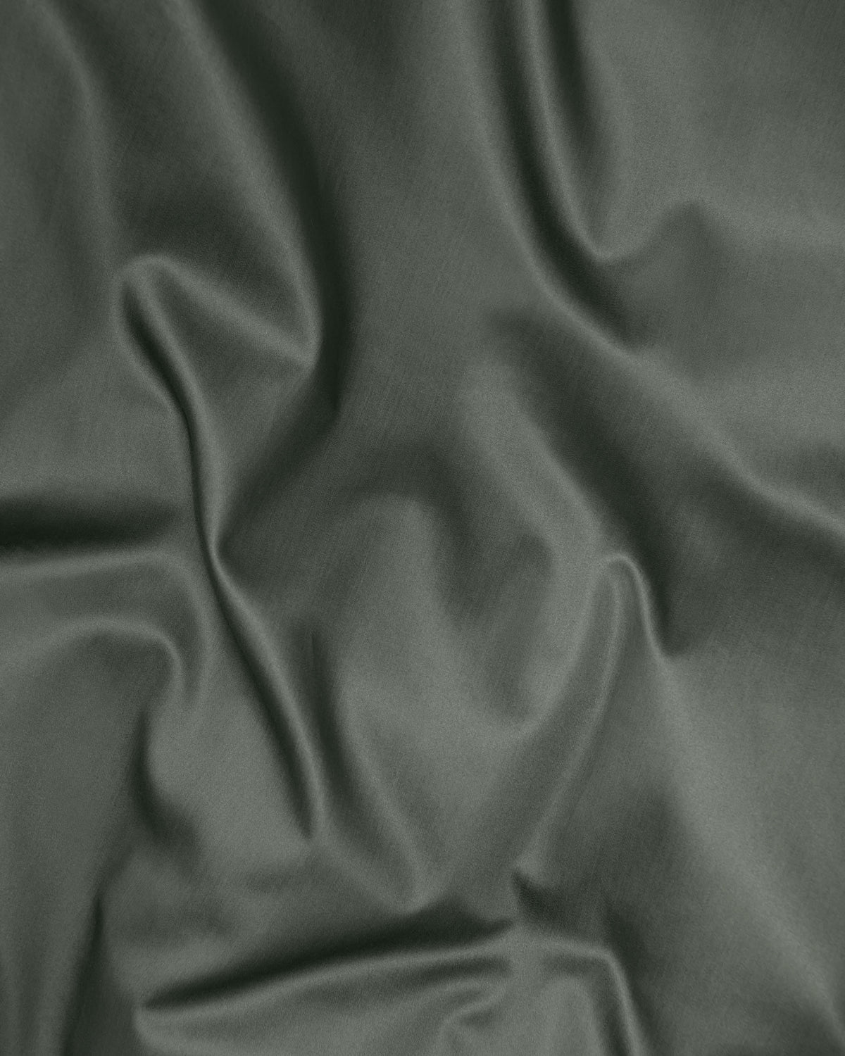 Shade Satin Örngott Moss Green