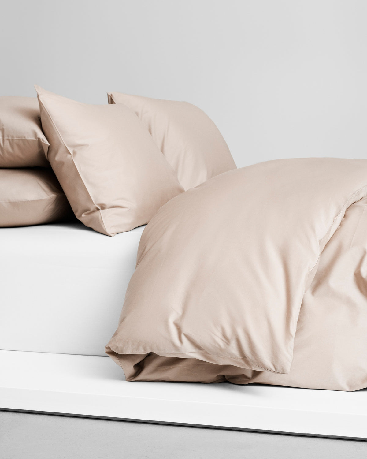 Naked Percale Påslakan Egypt Sand