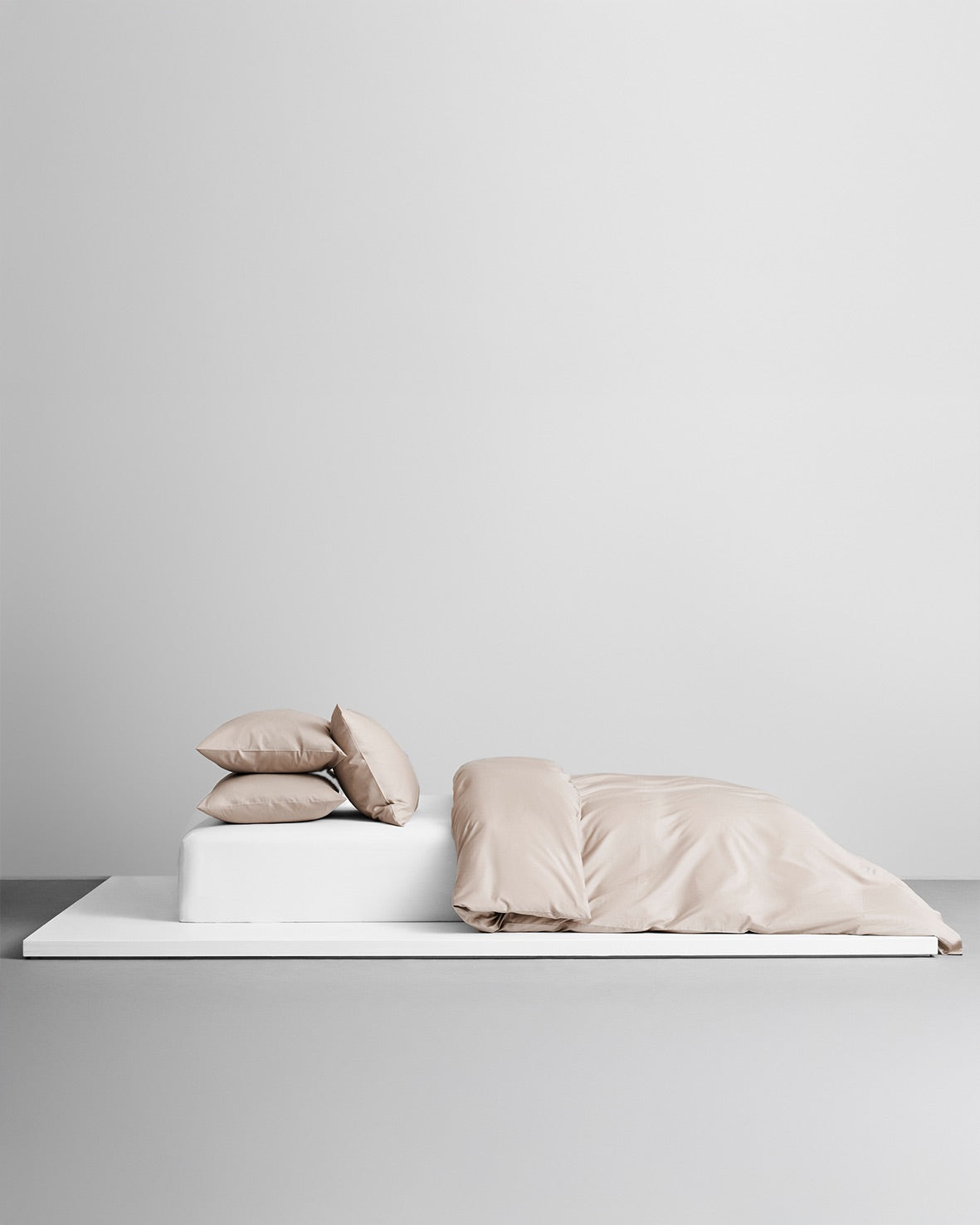 Naked Percale Påslakan Egypt Sand