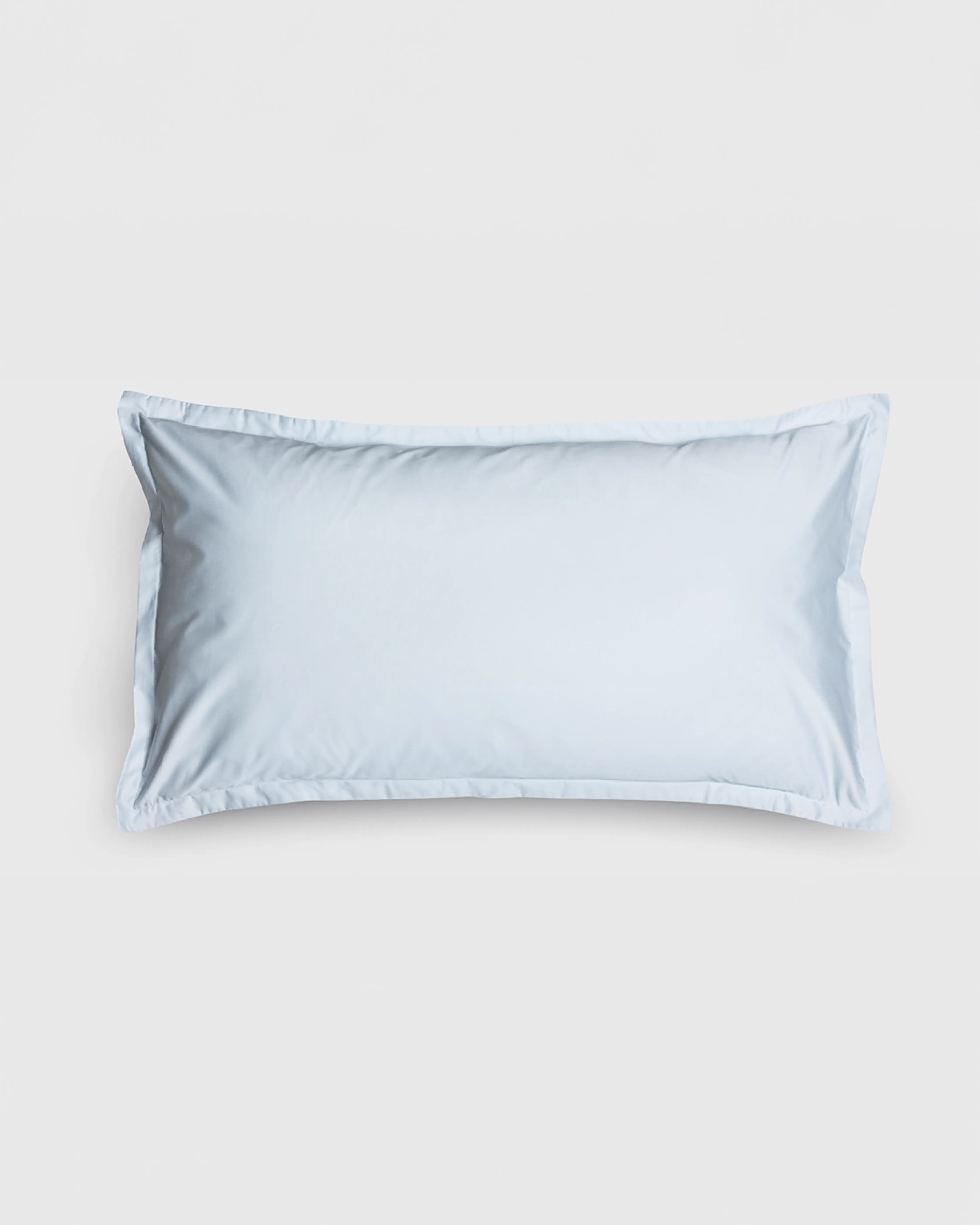 Shade Frame Satin Örngott Ice Blue