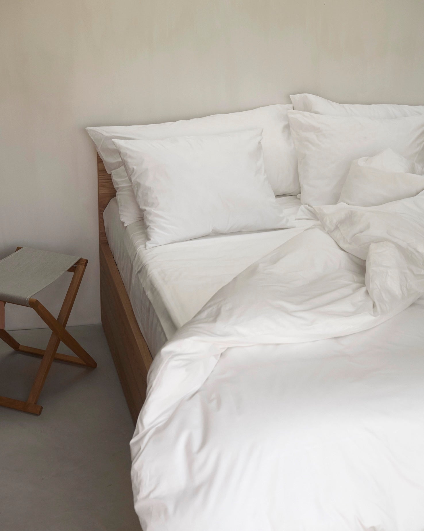 Shade Satin Påslakan Crisp White