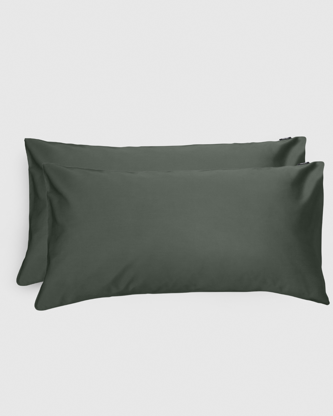 2-pack Shade Satin Örngott, Moss Green