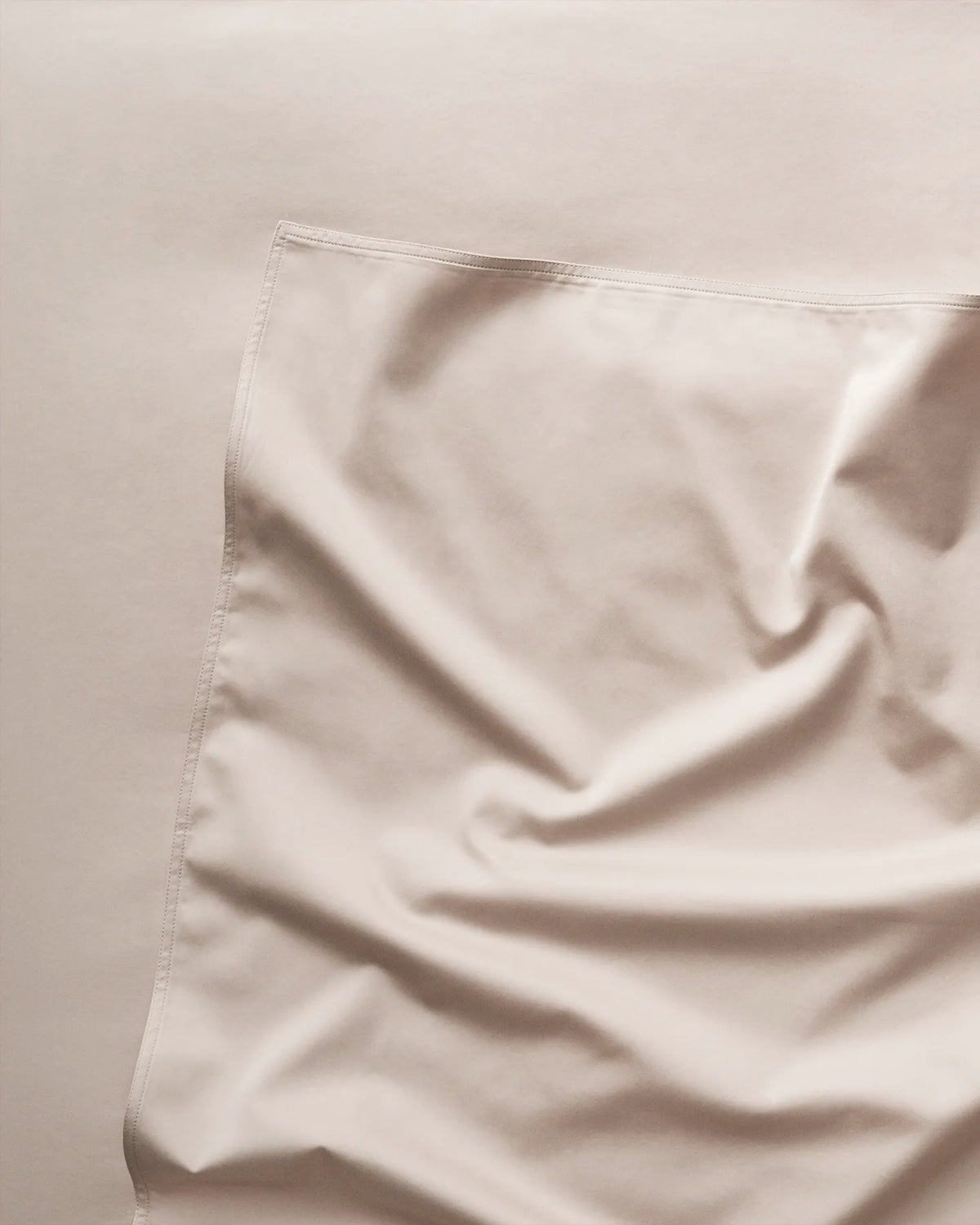Edge Satin Påslakan Egypt Sand