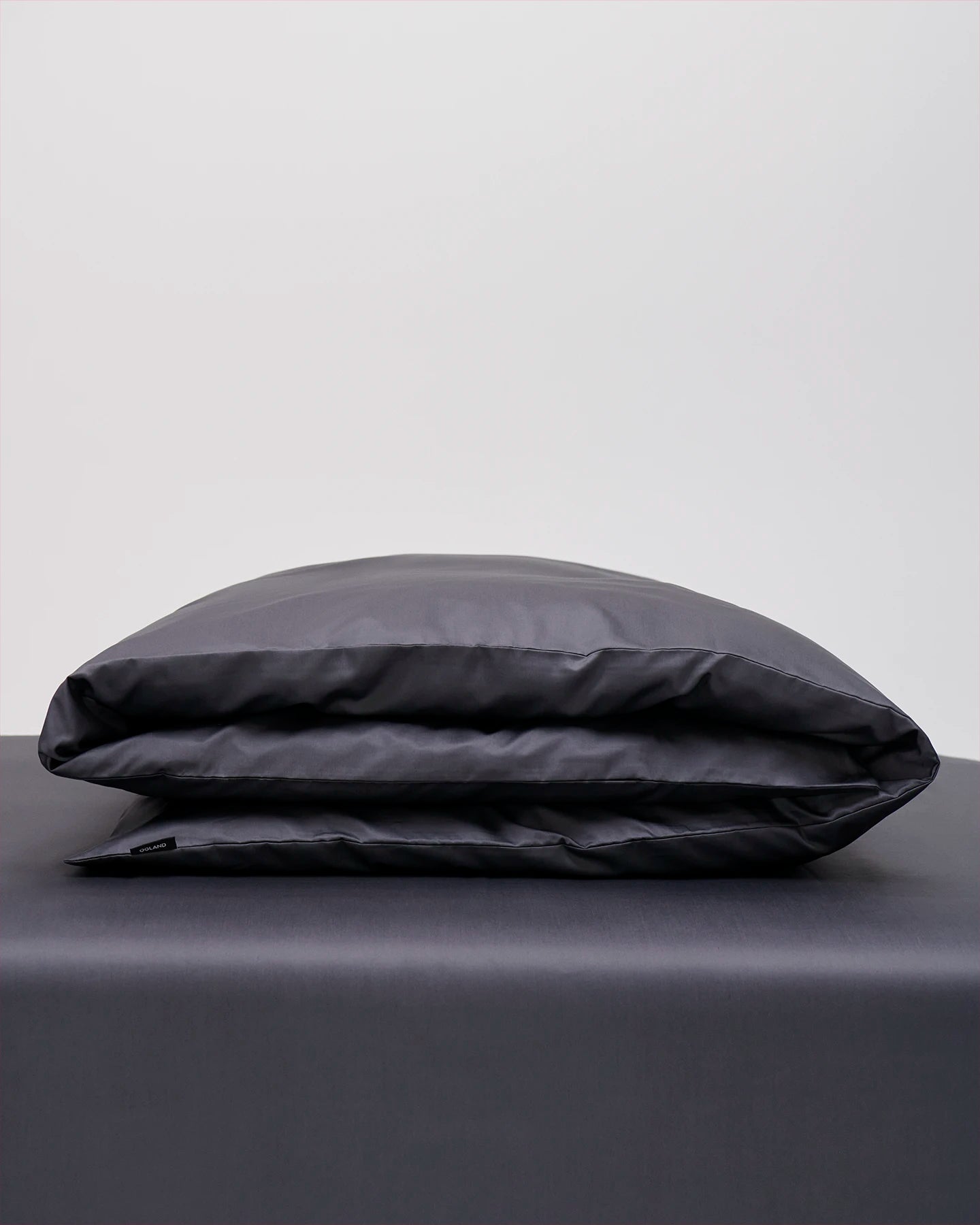 Shade Satin Påslakan Antracite Grey