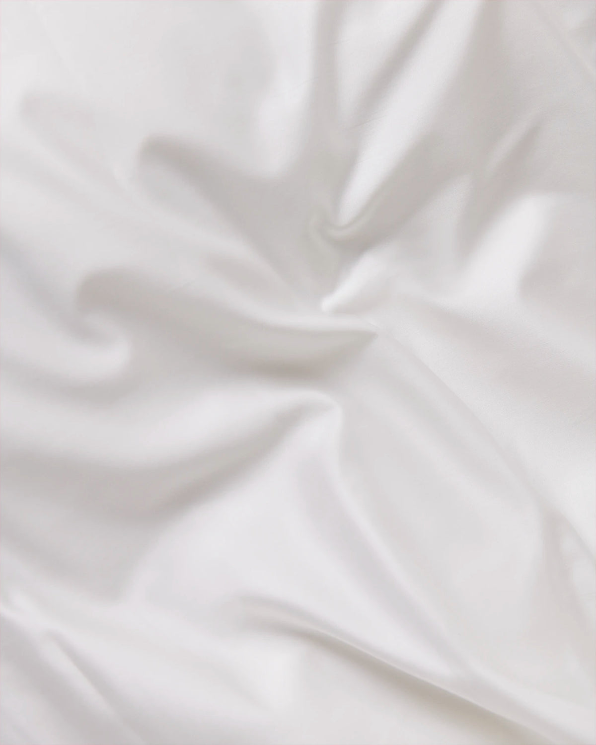 Shade Satin bäddset Crisp White, dubbelpåslakan 220x220 cm