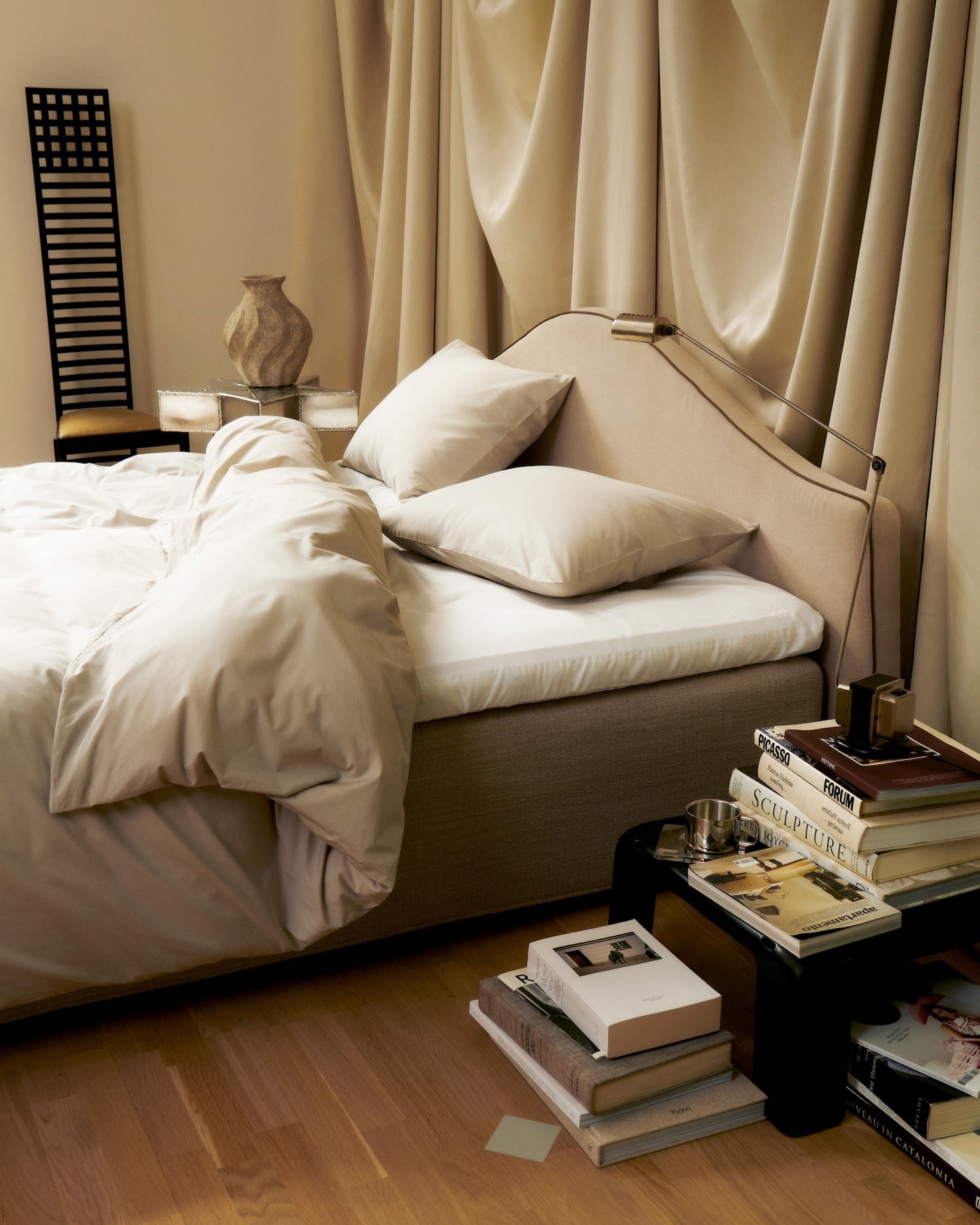 Naked Percale Örngott Silt Greige