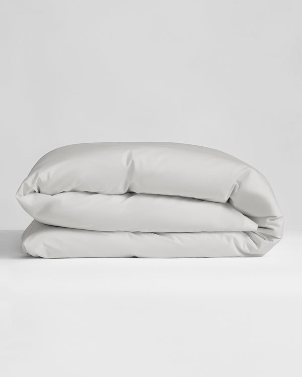 Naked Percale Påslakan Silt Greige