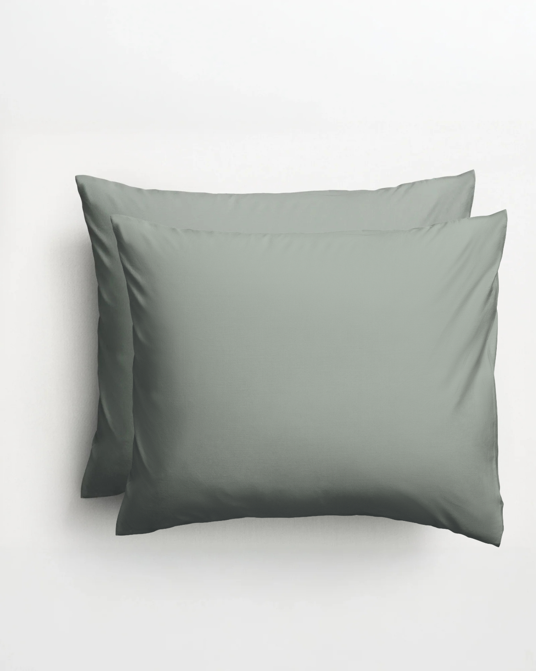 2-pack Naked Percale Örngott, Agave Green