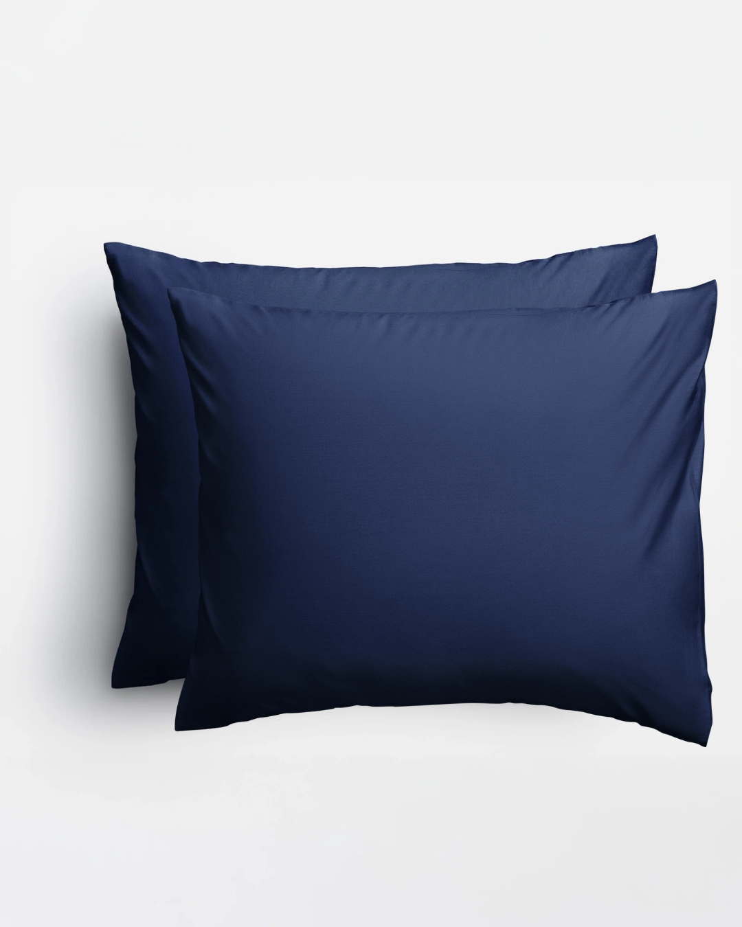 2-pack Naked Percale Örngott, Deep Blue