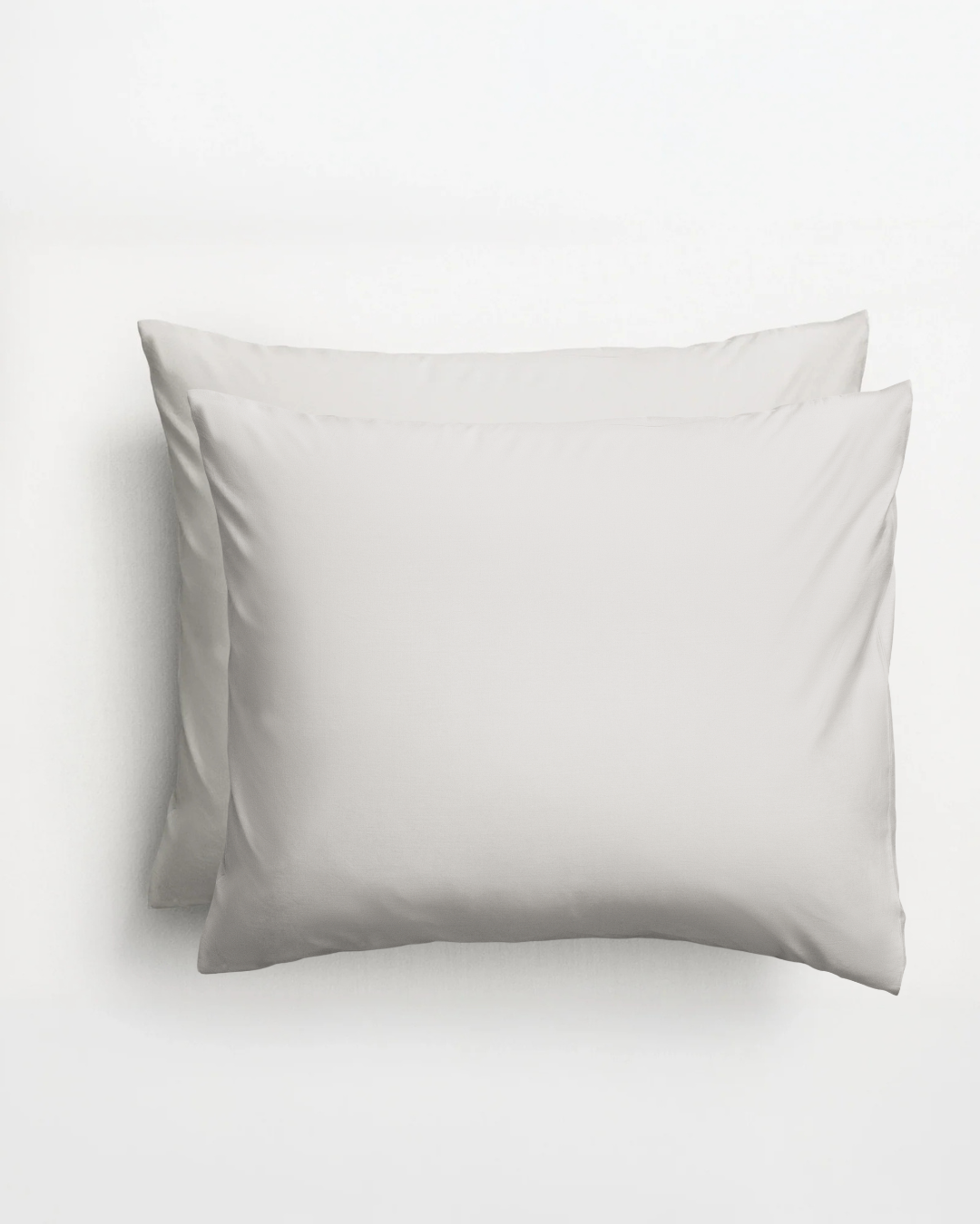 2-pack Naked Percale Örngott, Silt Greige