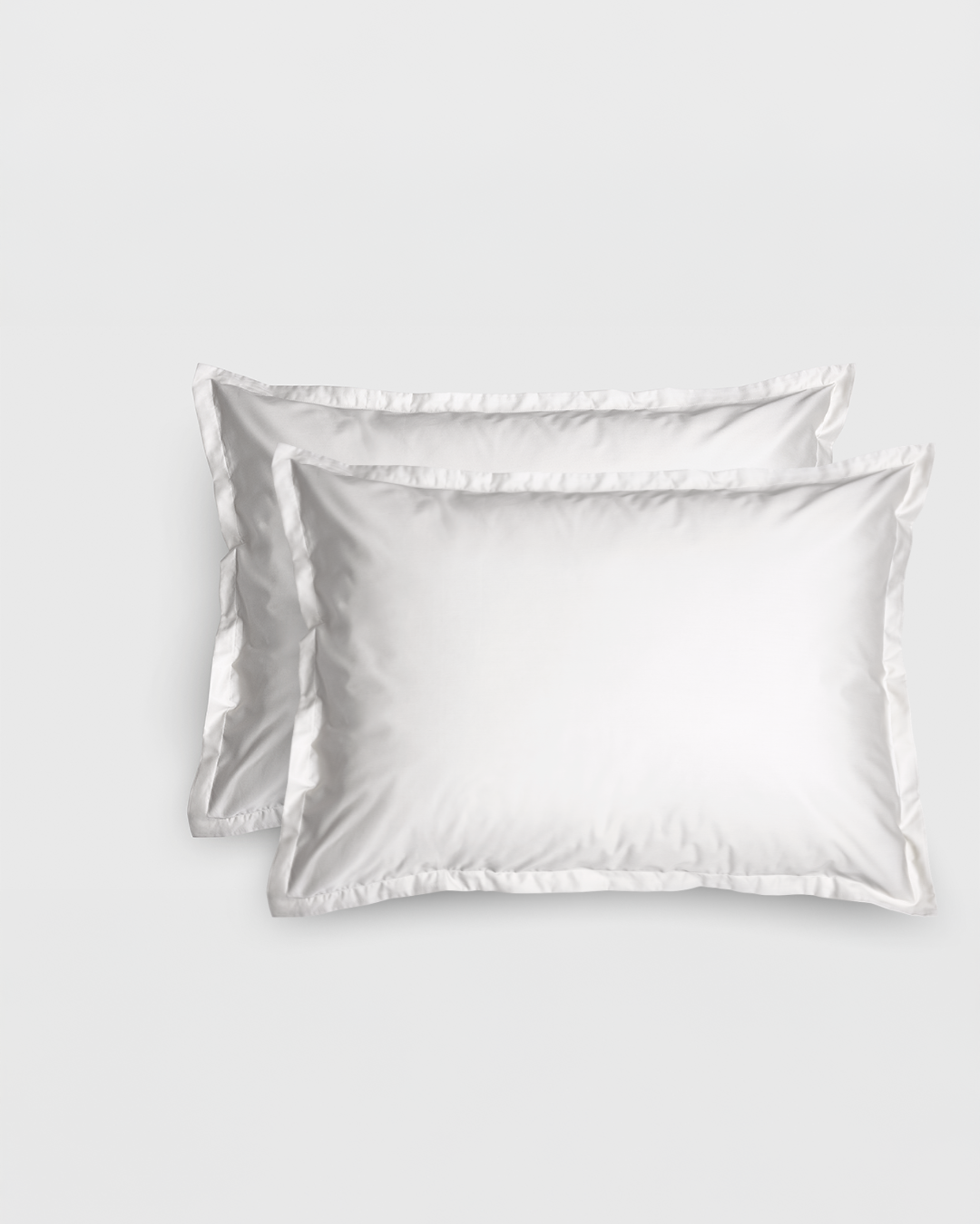 2-pack Shade Frame Satin Örngott, Crisp White - Ogland
