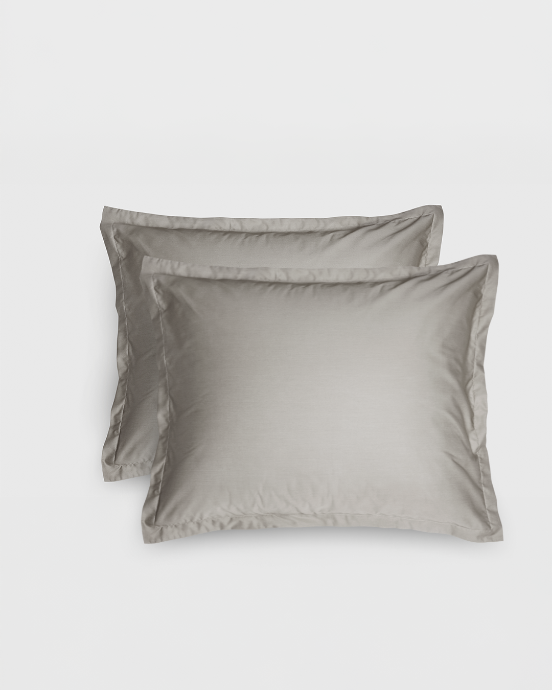 2-pack Shade Frame Satin Örngott, Modern Greige