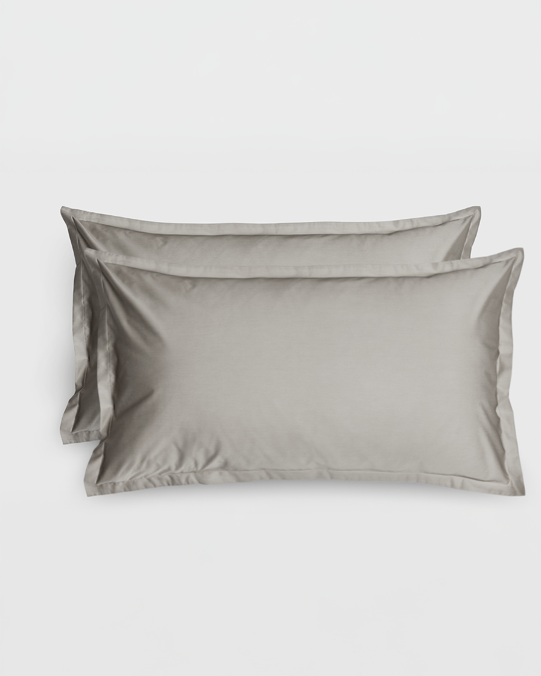 2-pack Shade Frame Satin Örngott, Modern Greige - Ogland