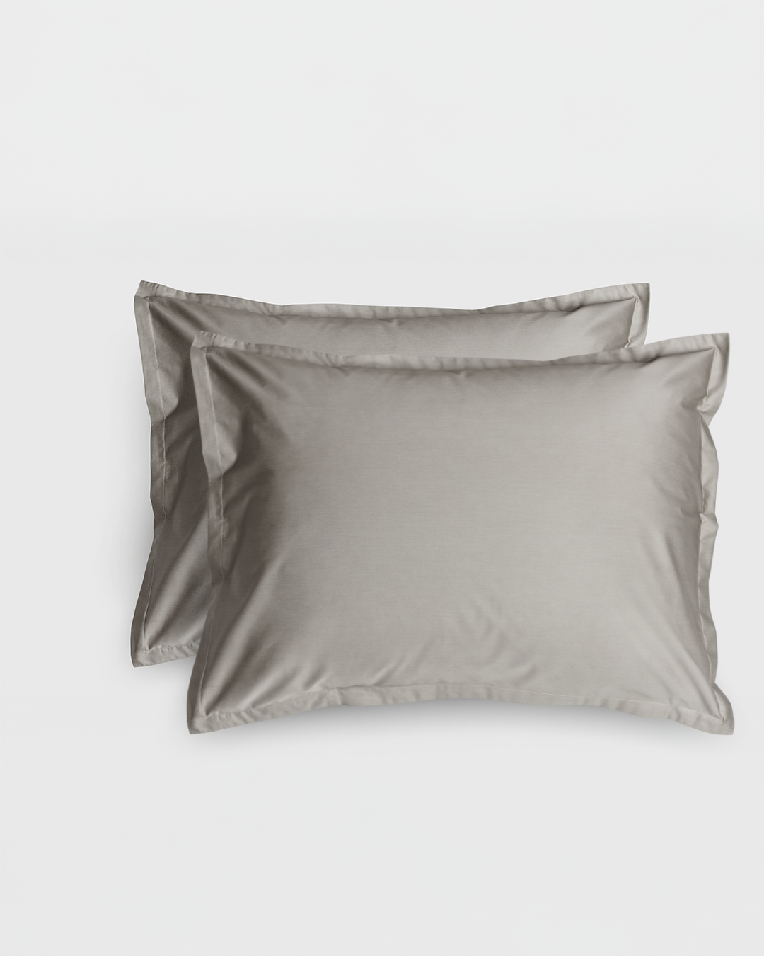 2-pack Shade Frame Satin Örngott, Modern Greige - Ogland