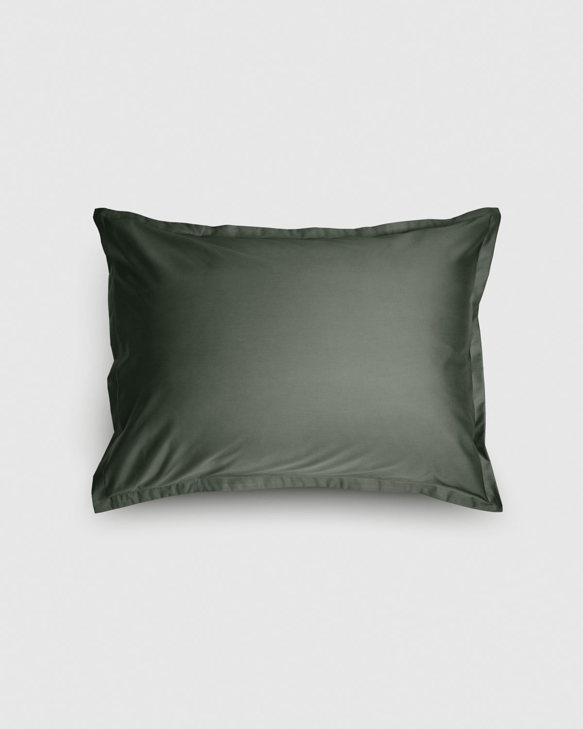 Shade Frame Satin Örngott Moss Green