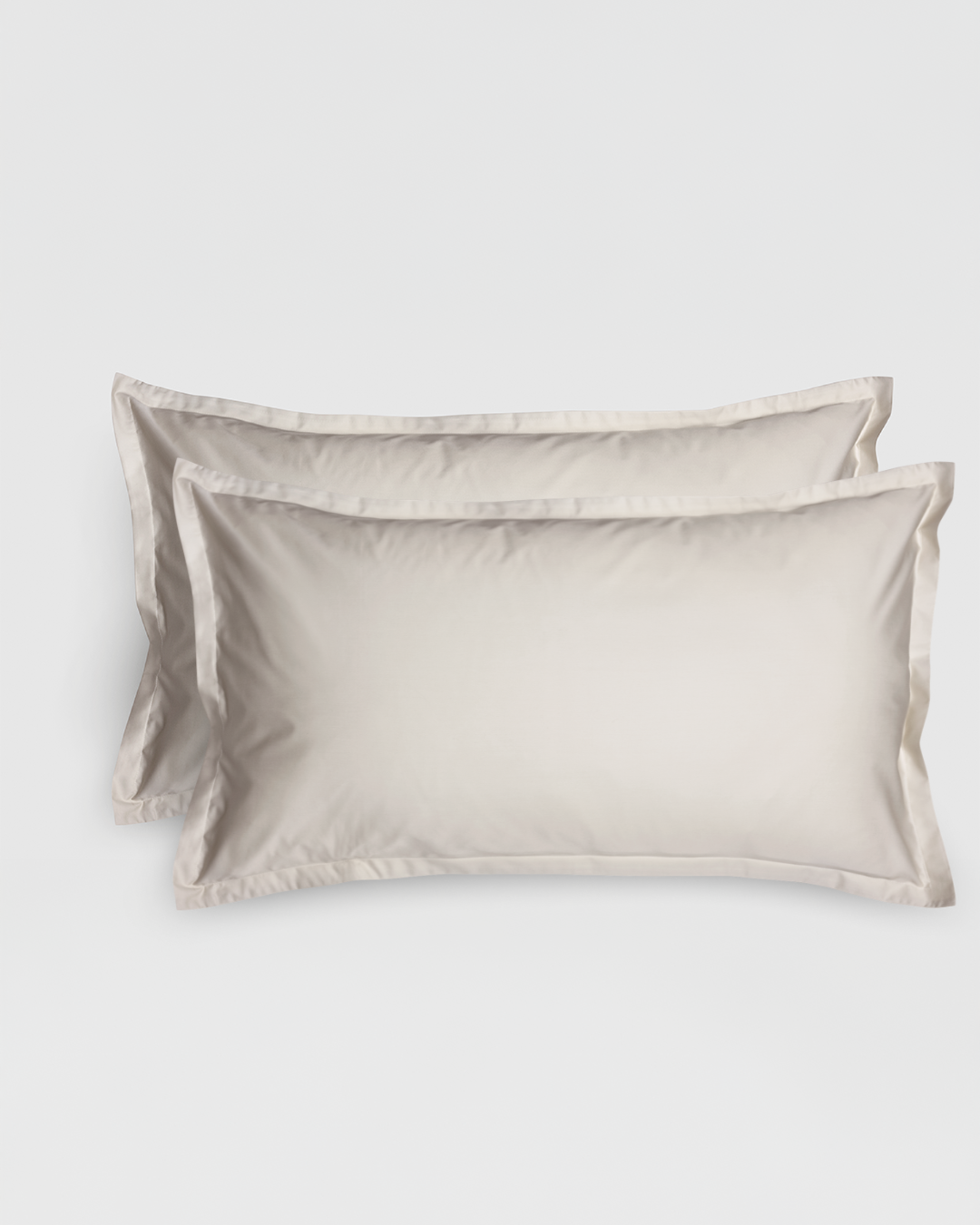 2-pack Shade Frame Satin Örngott, Nordic Greige - Ogland