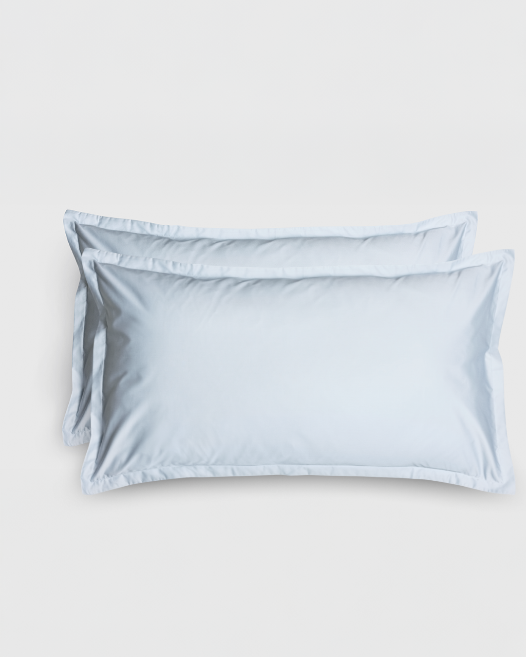 2-pack Shade Frame Satin Örngott, Ice Blue - Ogland