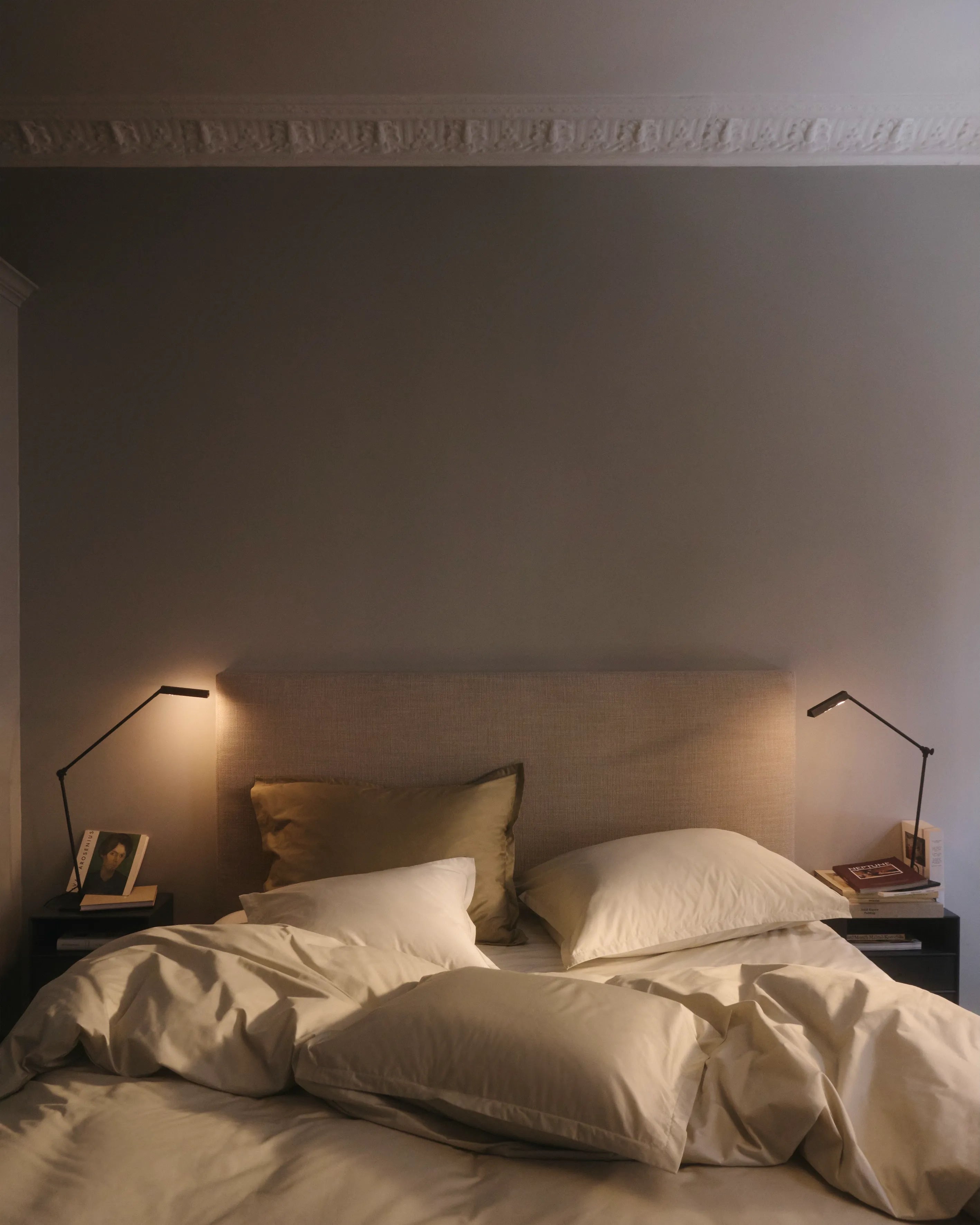 Shade Frame Satin Örngott Modern Greige