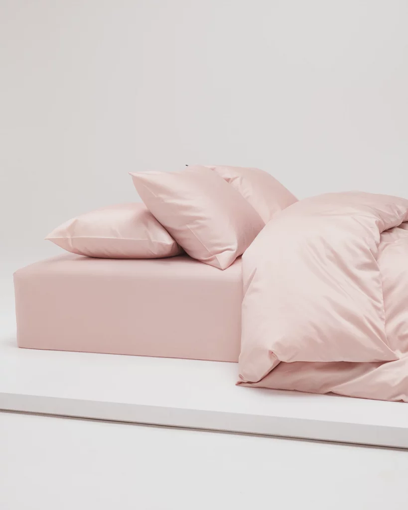 Image of Shade Påslakan - Dusty Pink, Enkel: 150 x 210 cm